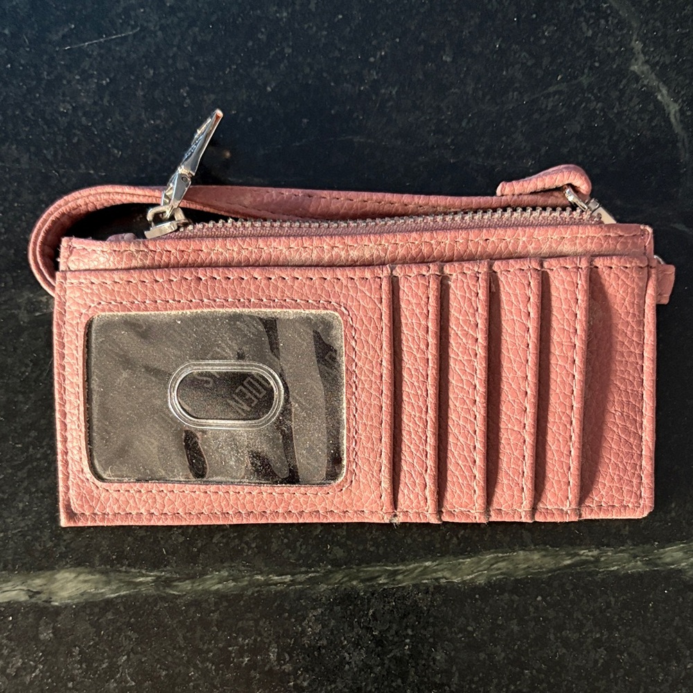 Steve Madden Pink Wristlet Card Holder